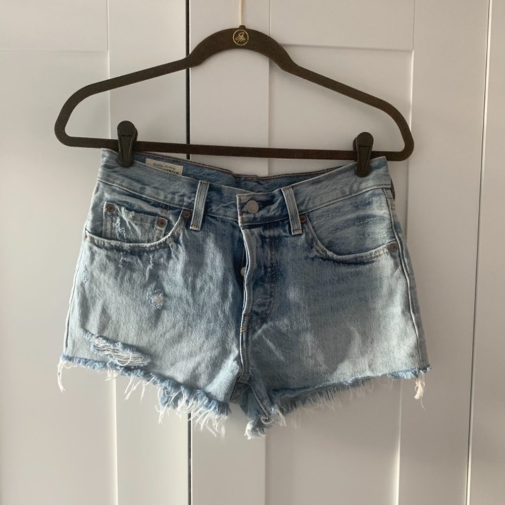 Levi’s Premium 501 High Rise Denim Short